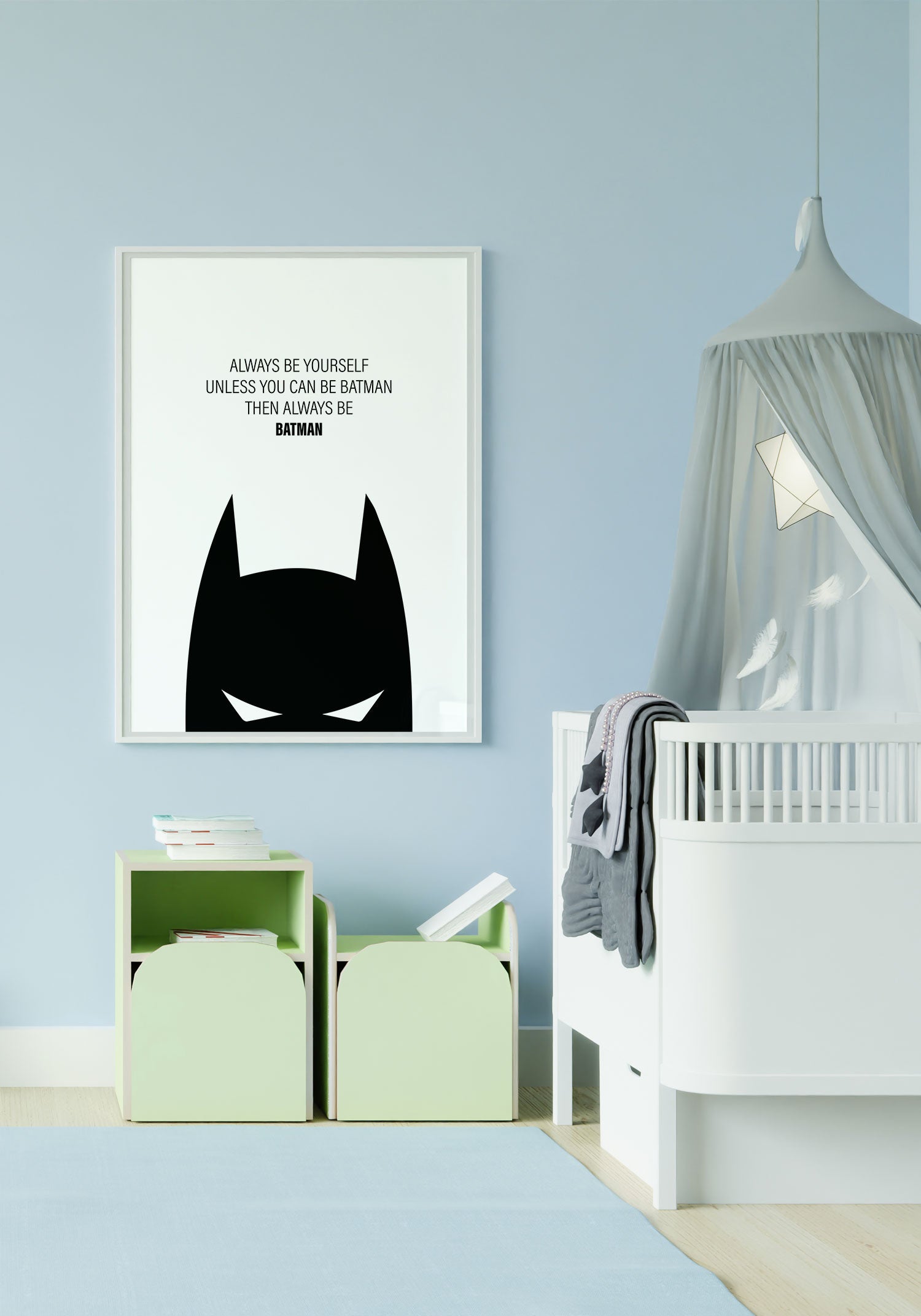 Poster enfant chambre batman