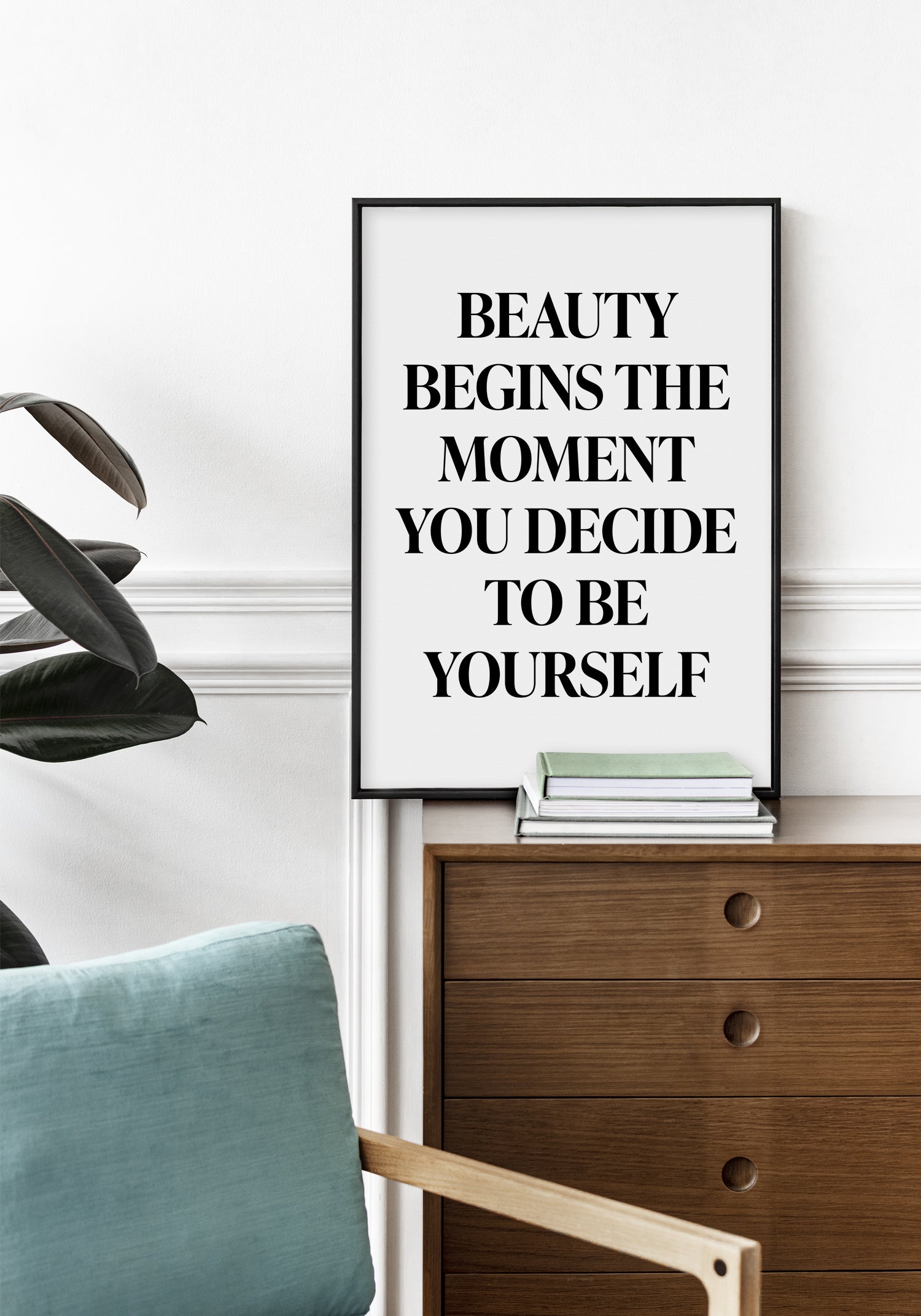 Beauty quote, Affiche