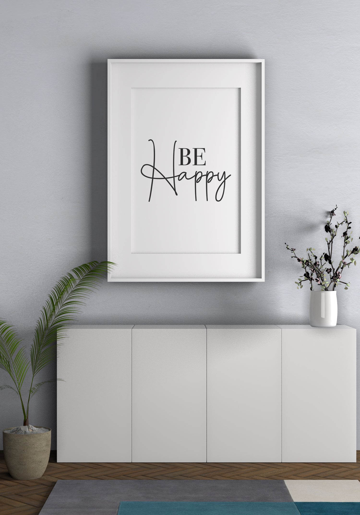 Be Happy, Affiche