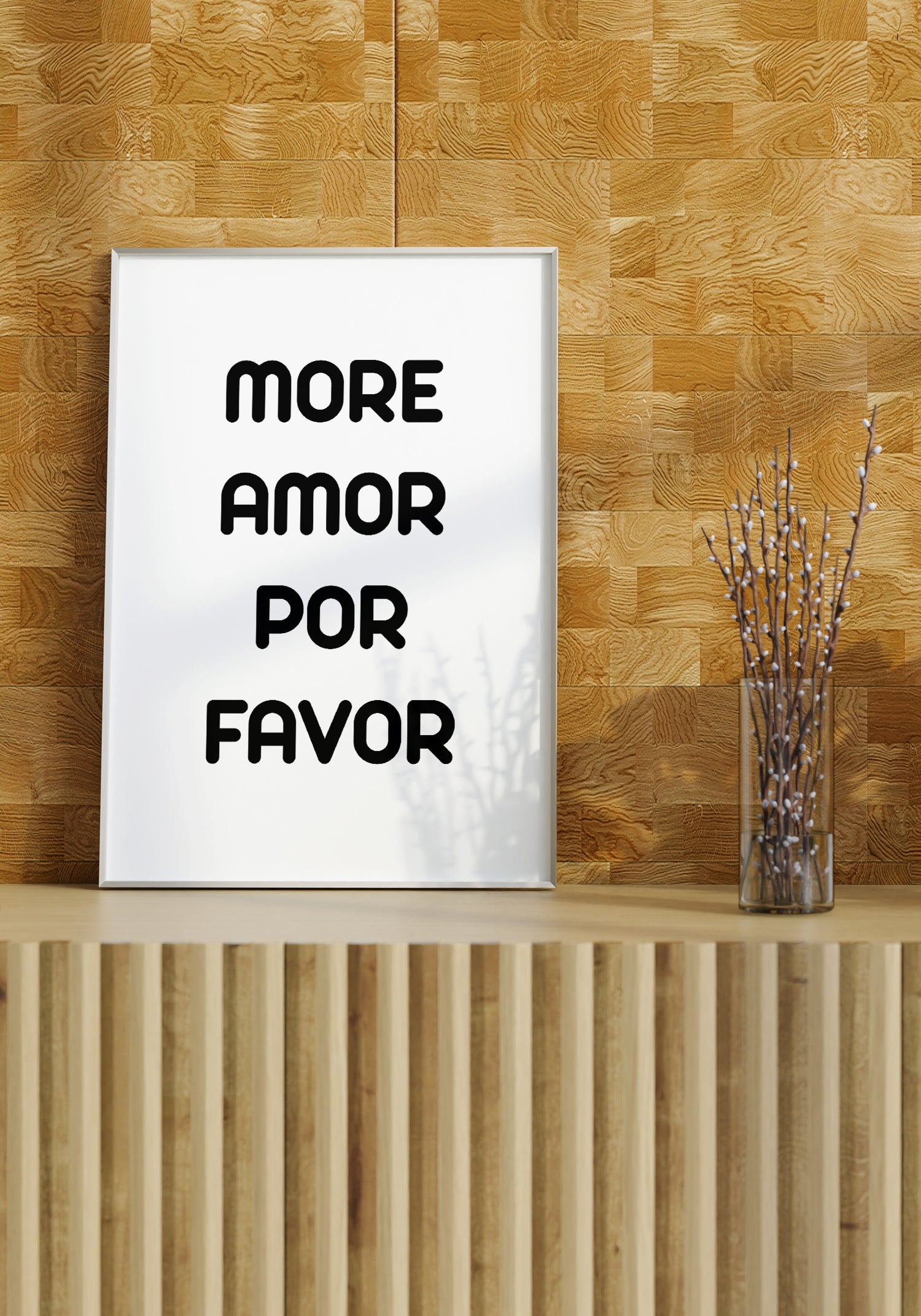 More amor, Affiche