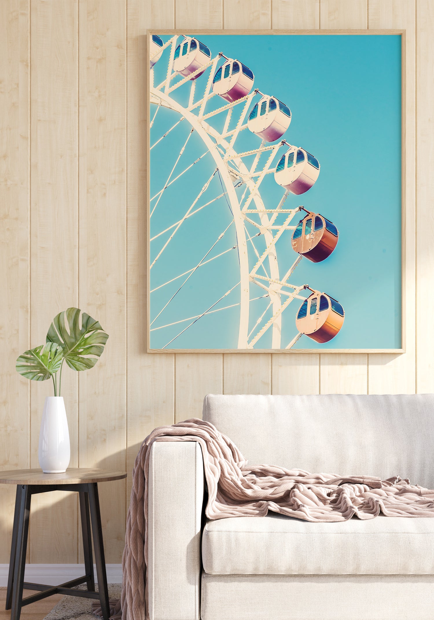 Photographye big wheel poster wall art