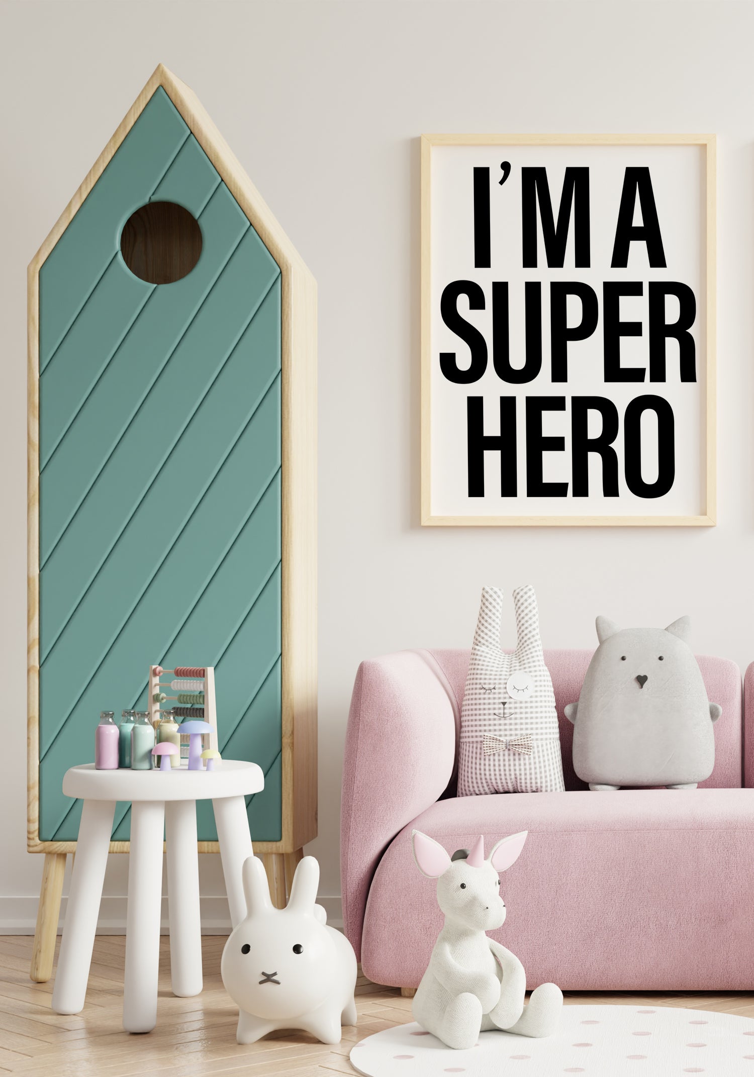 Poster kids decoration bedroom super heros