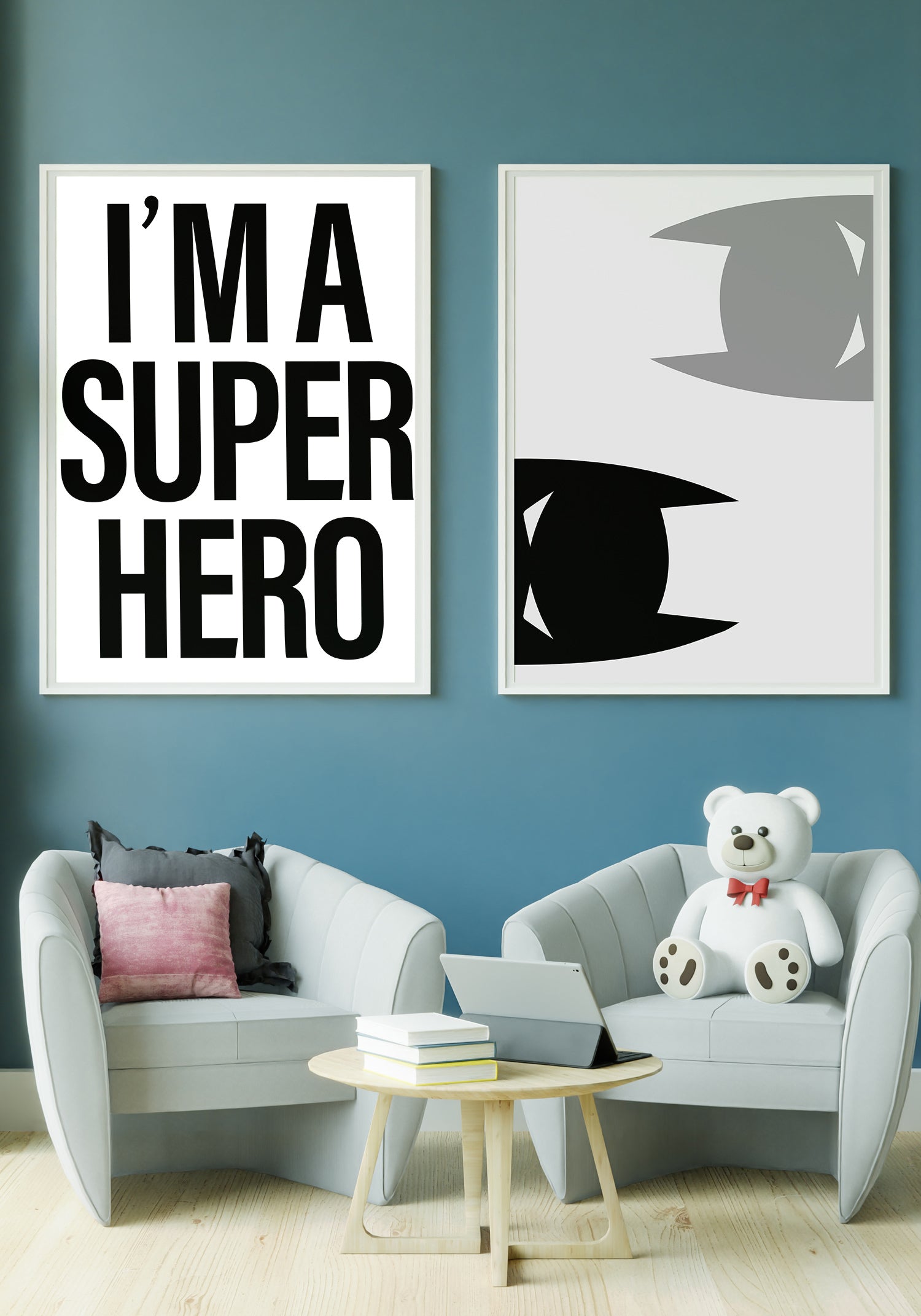 Poster kid batman decoration bedroom