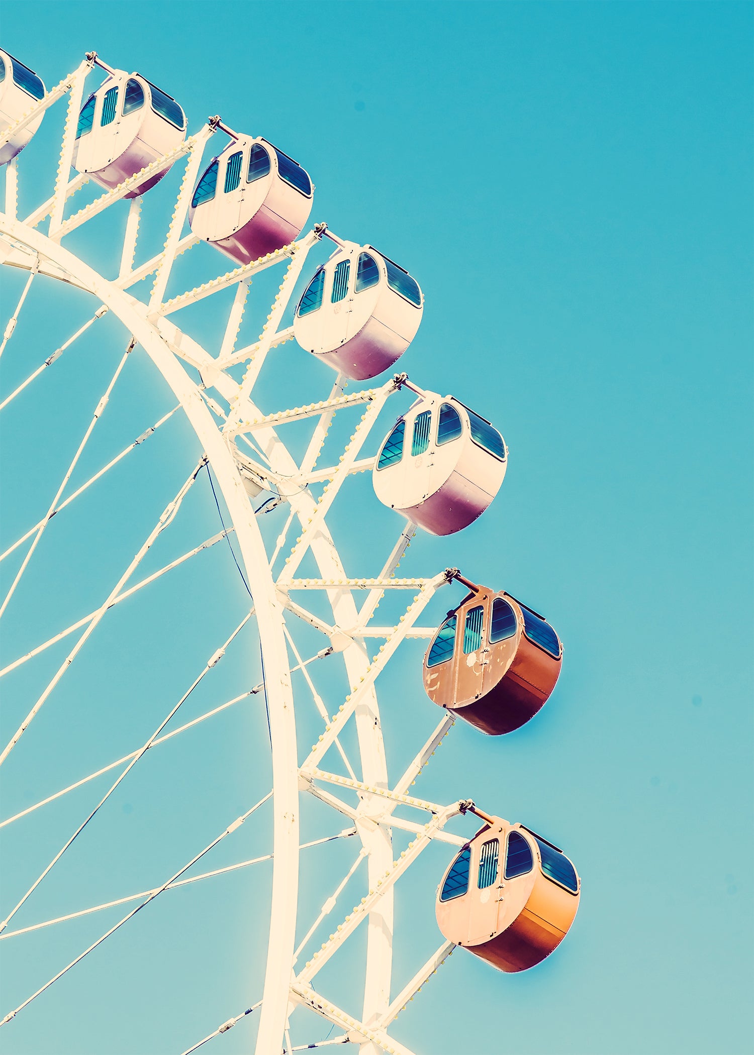 Photographie grand roue affiche décoration mur